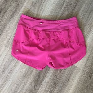 Lululemon Speed-Up midrise 4” shorts